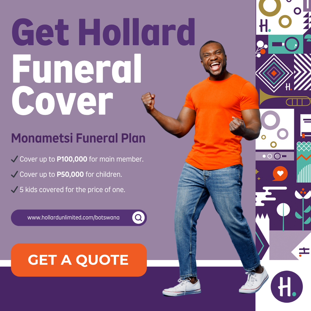 Hollard Insurance Botswana Facebook ad