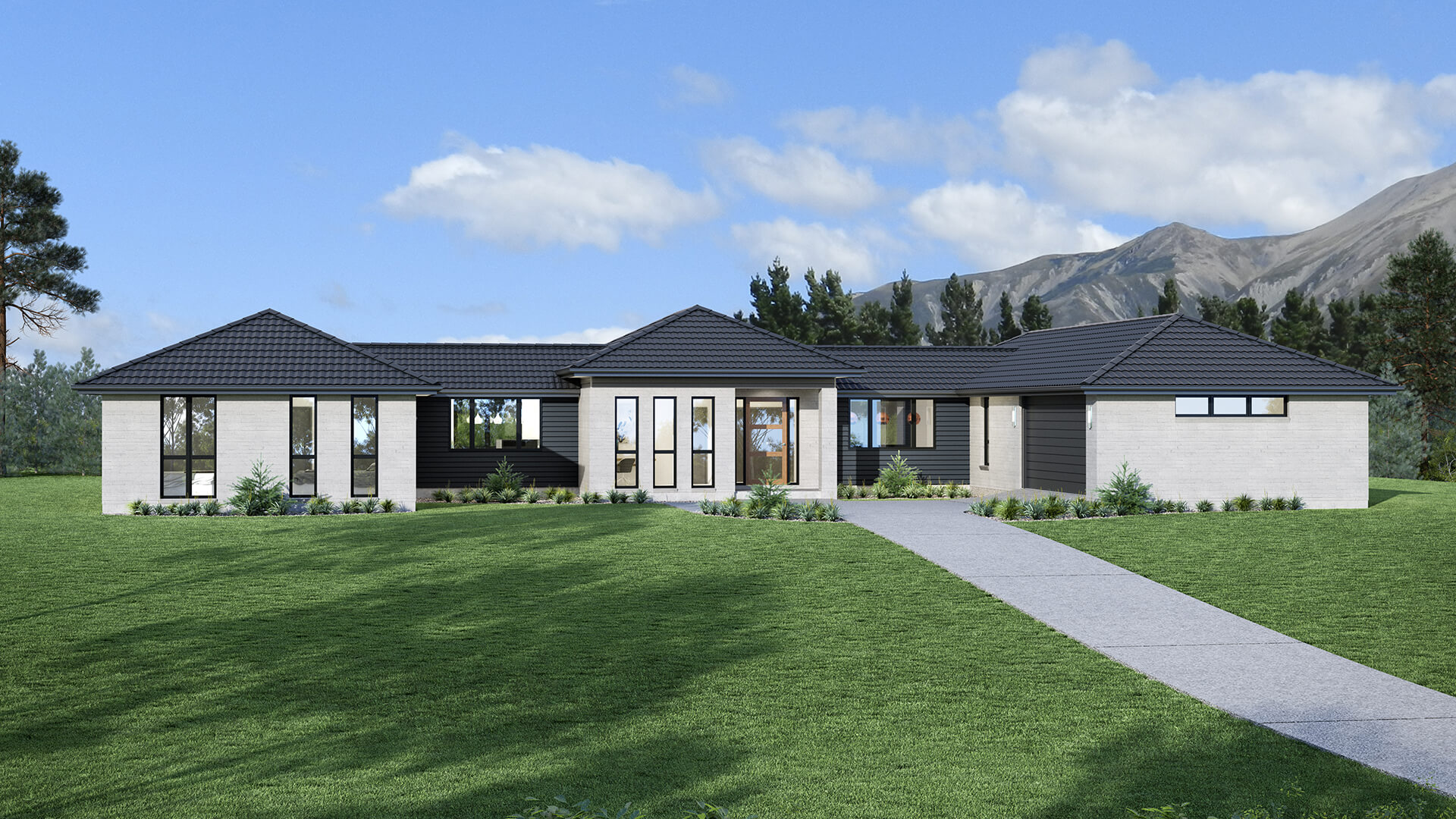 Stonewood Homes Facebook ad: Turn your land into a beautiful, high-quality home…