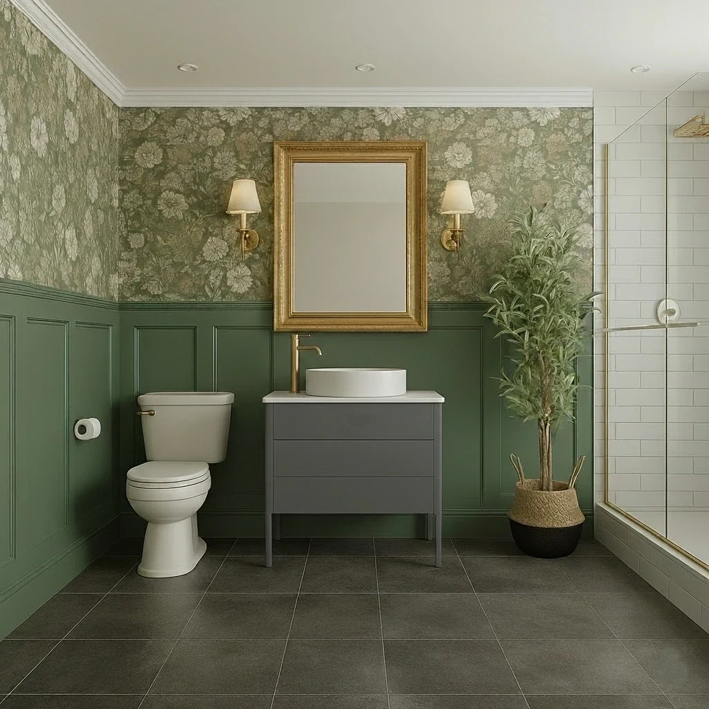 Harvey George Furniture Facebook ad: Luxury bathroom furniture.