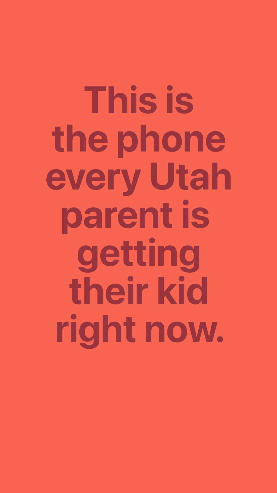 Bark - Parental Controls Facebook ad: Safer First Phone