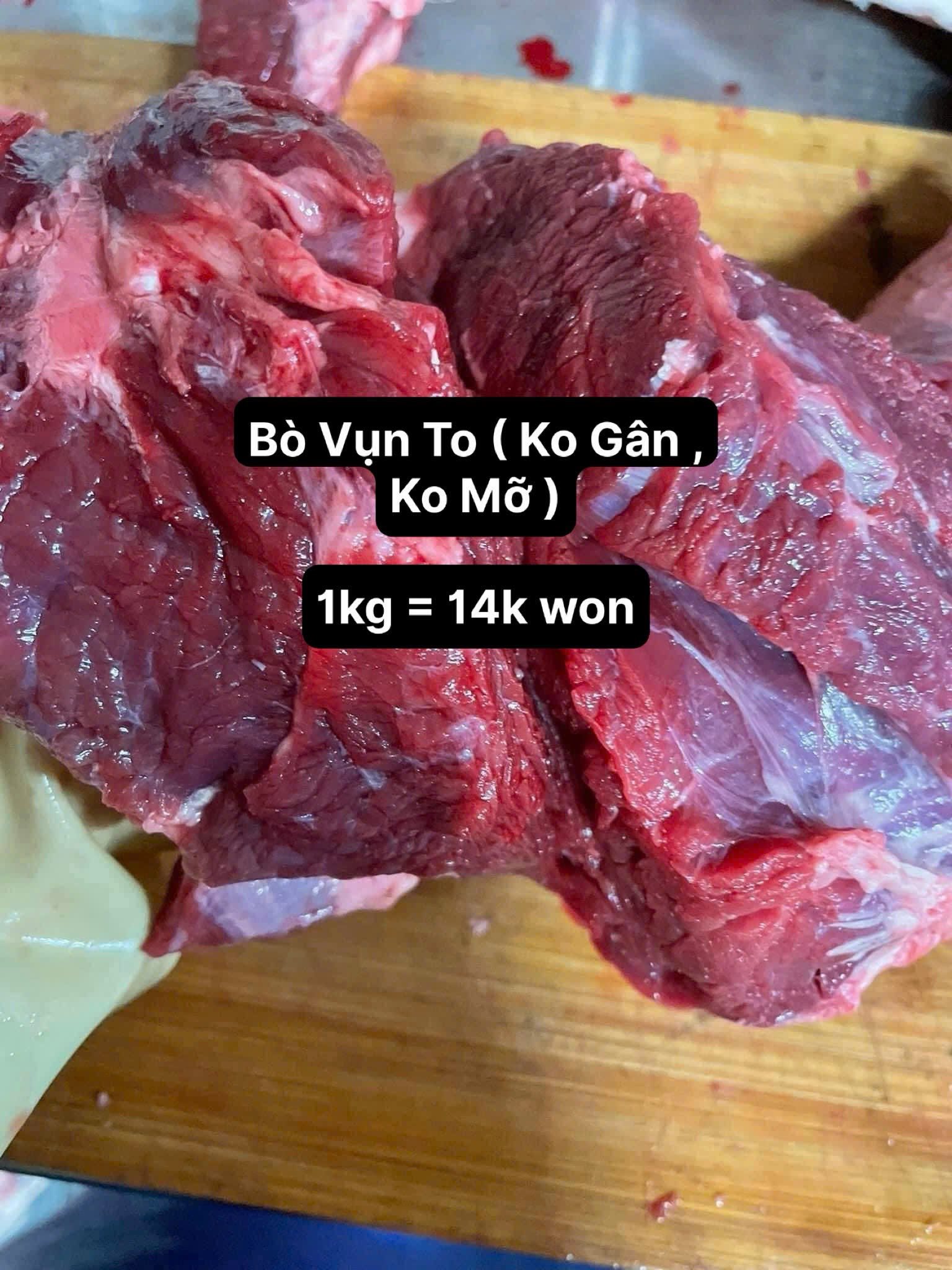 Thanh Thuỷ - Thịt Tươi Giá Rẻ Nhất Hàn Quốc Facebook ad: ** Hàng Tươi Trong Ngày