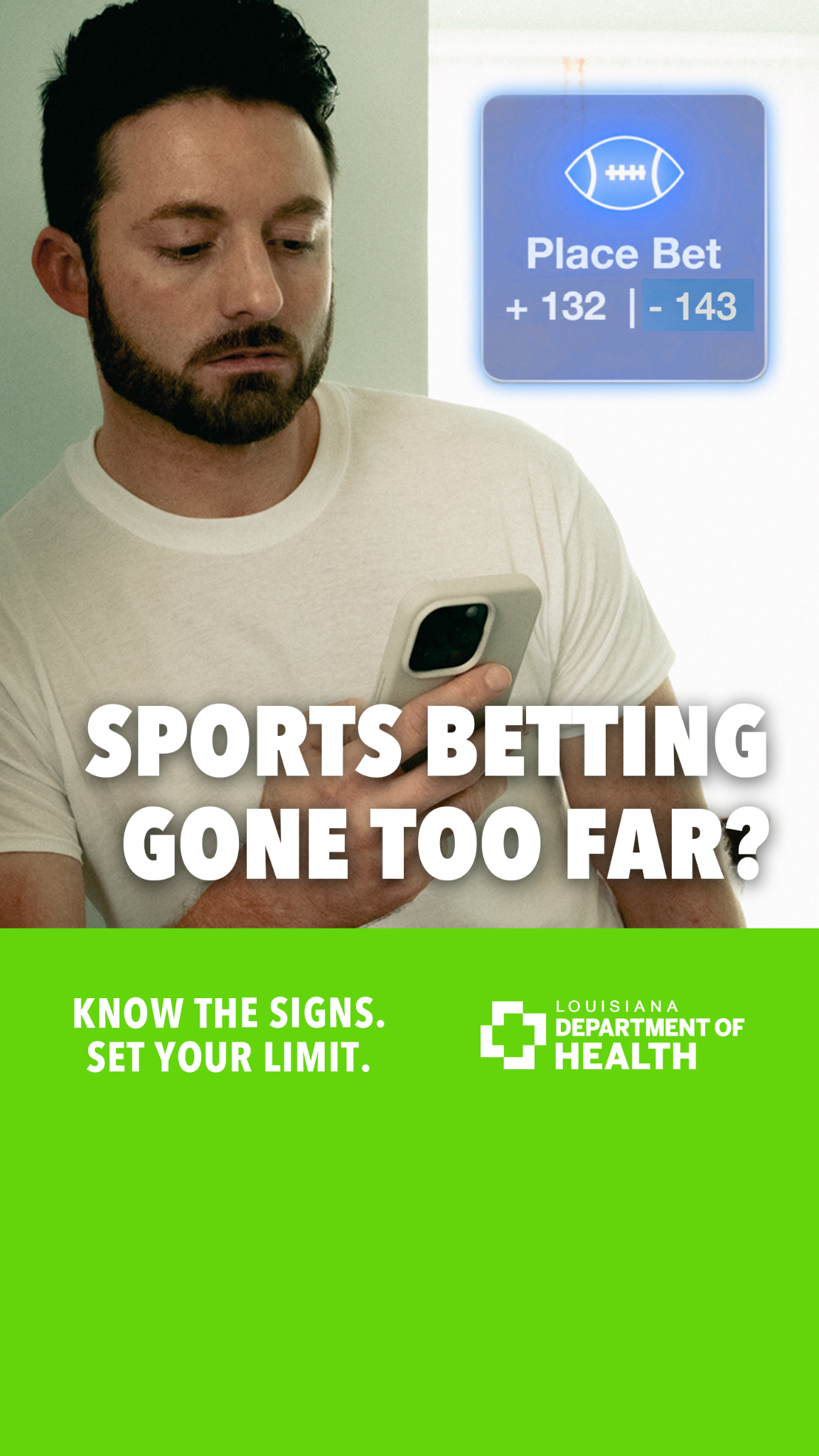 Louisiana Department of Health Facebook ad from Jun 1, 2026