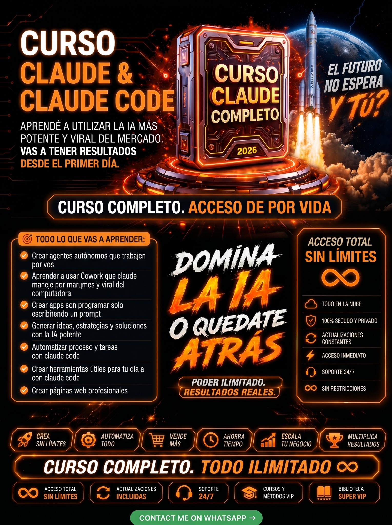 Megapack.cursos Facebook ad