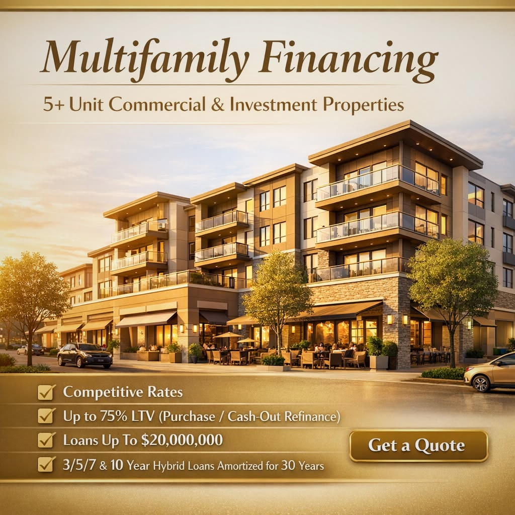 Weber Commercial LLC Facebook ad: Investment Real Estate Loans