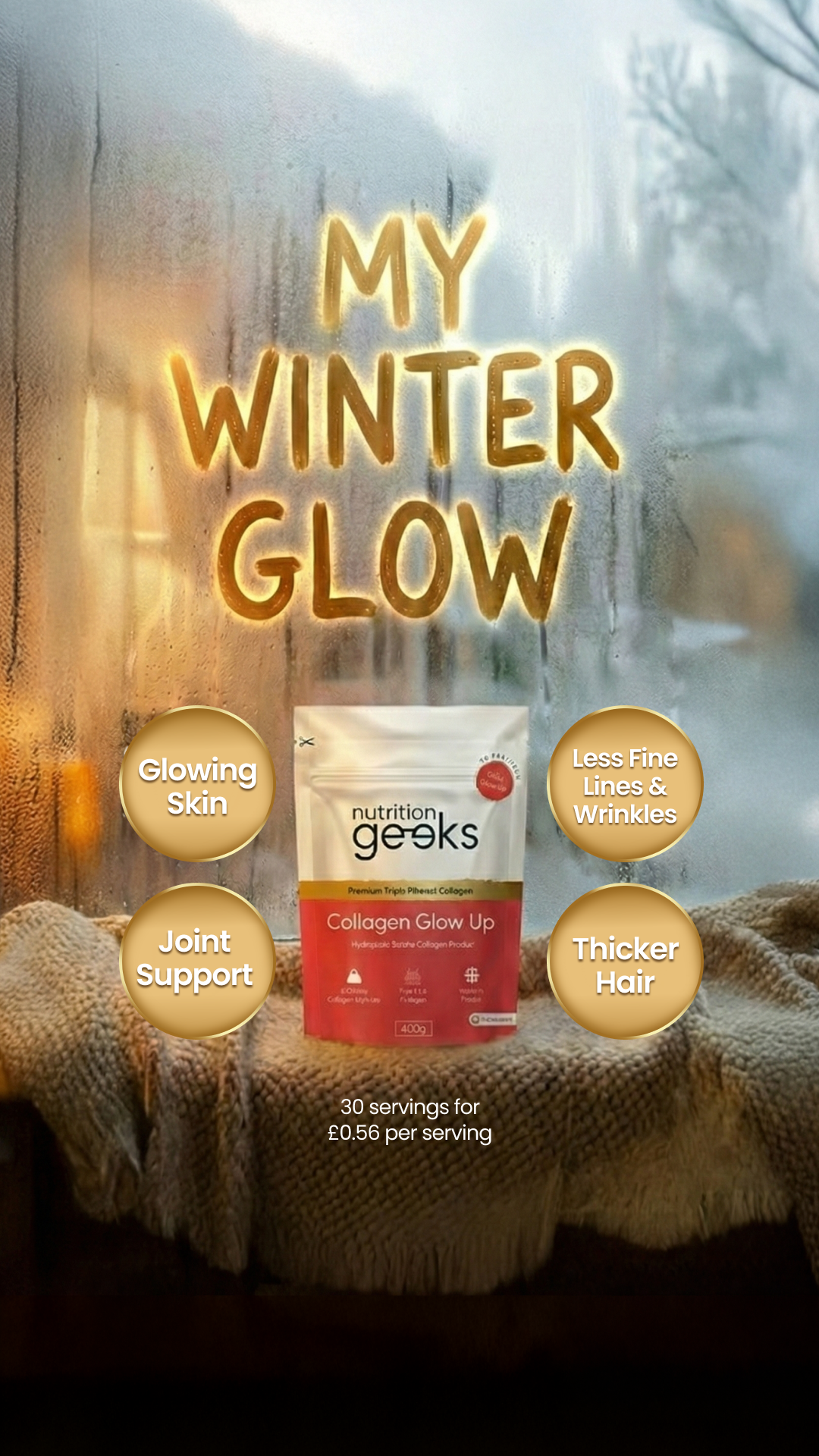 Nutrition Geeks Facebook ad