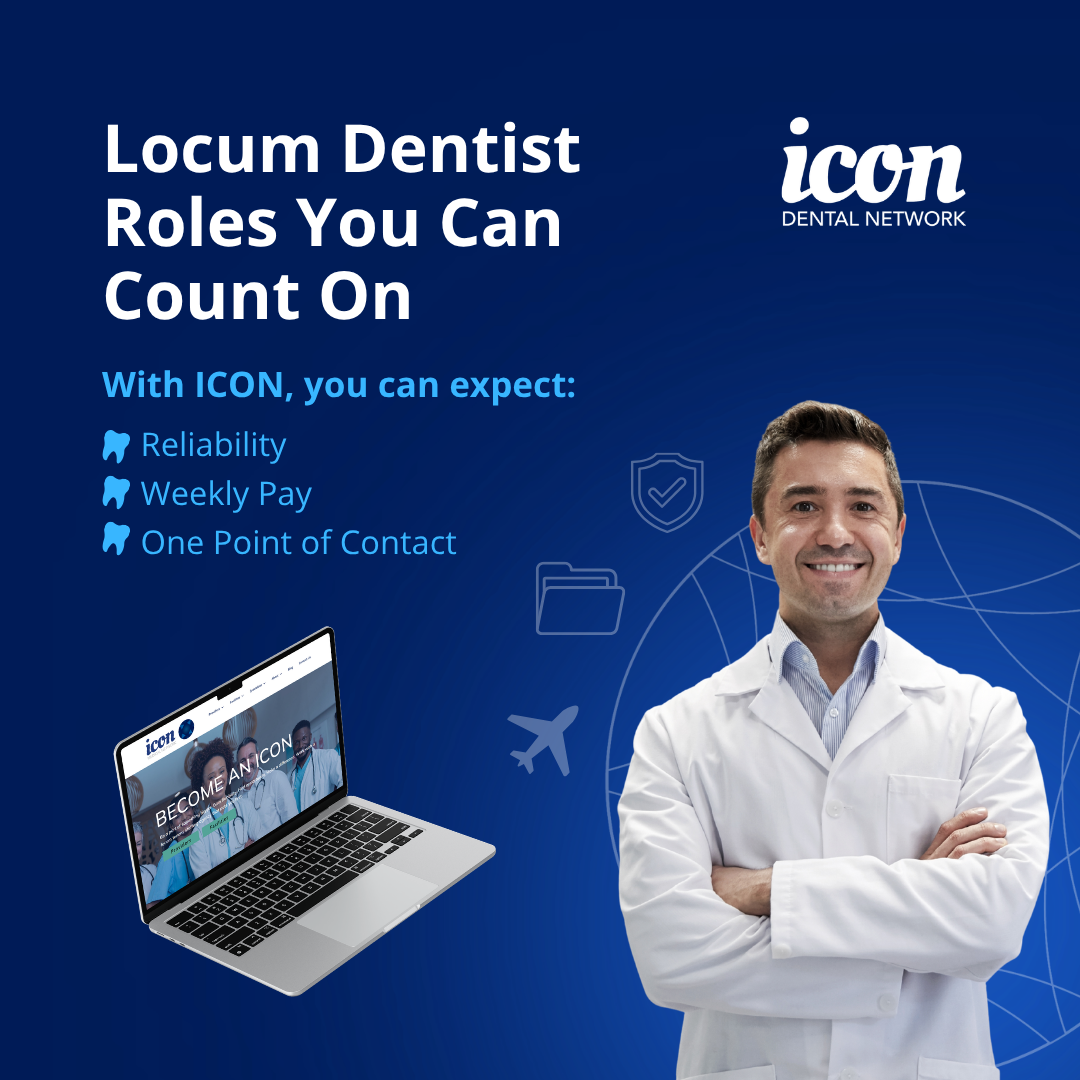 ICON Medical Network Facebook ad: High-Paying Locum Dentist Jobs