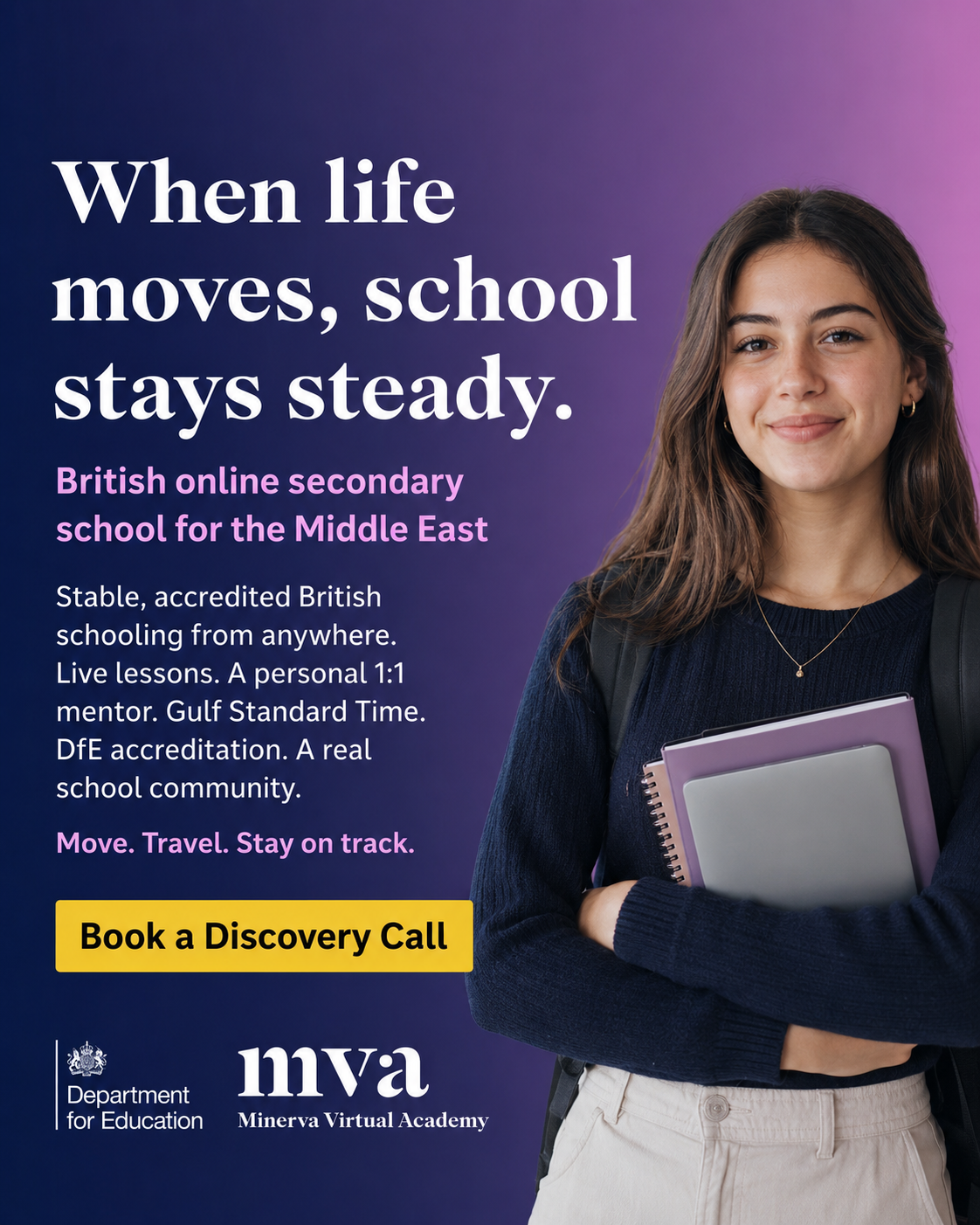 Education UAE Facebook ad