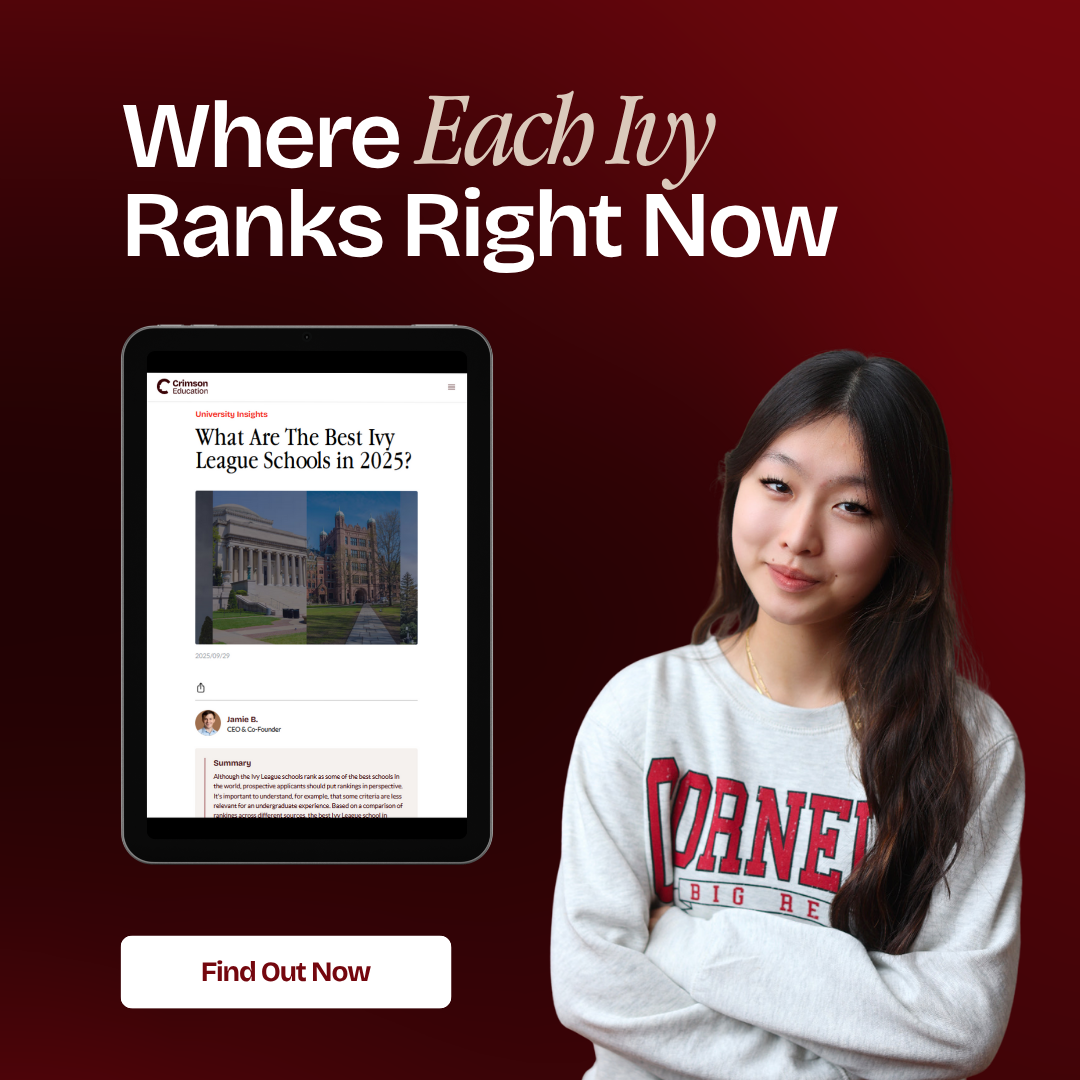 Crimson Education Facebook ad