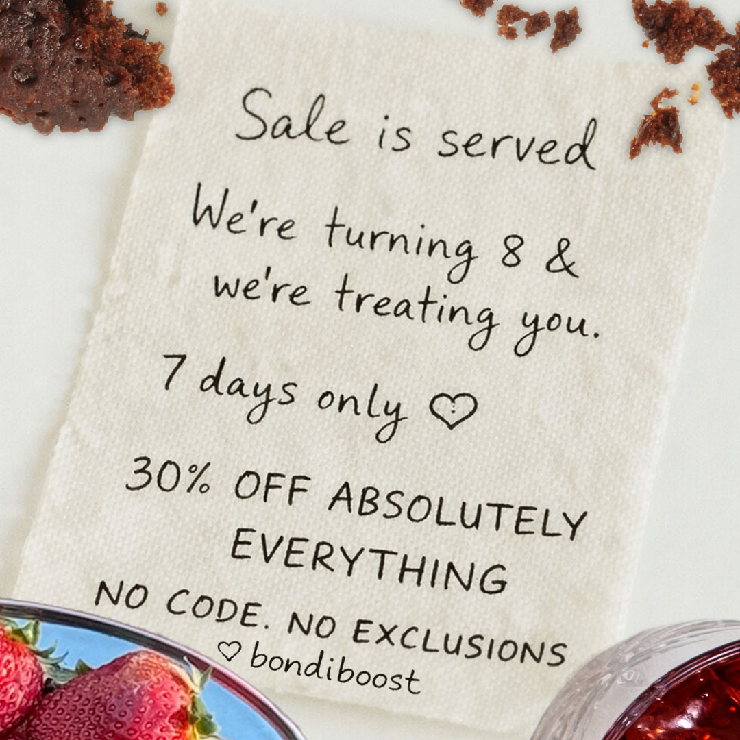BondiBoost Facebook ad