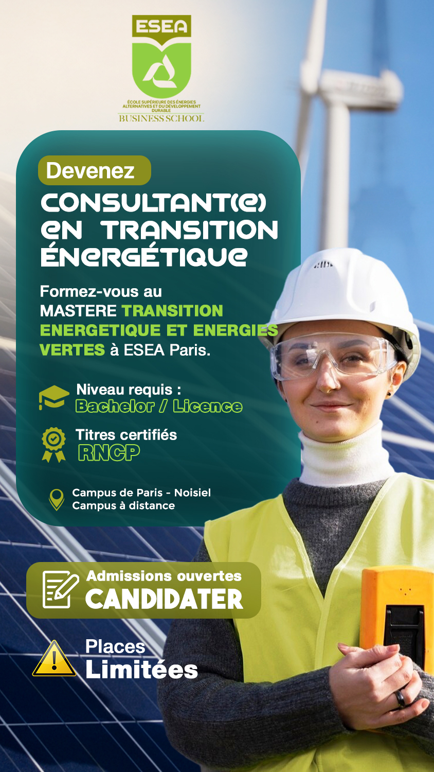 ESEA Business School Paris Facebook ad: Etudiez en France
