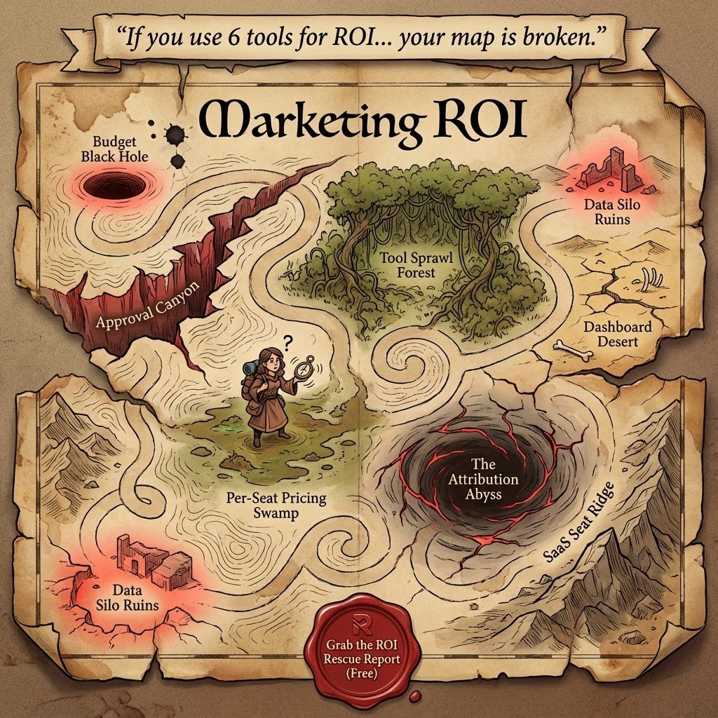 Pollensocial Facebook ad: Avoid Tool Sprawl, And Win Back 10+ Hours a Week