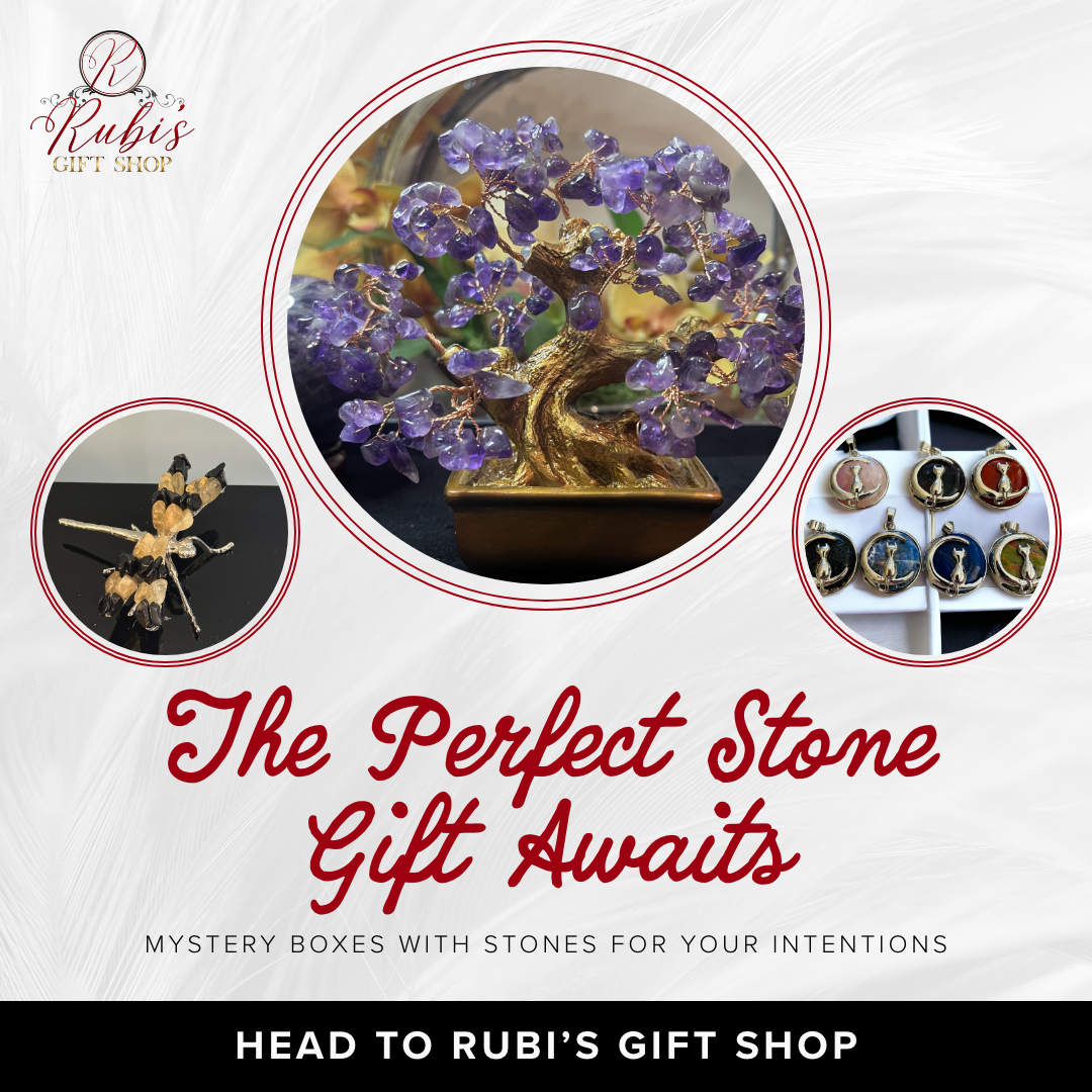 Rubi's Gift Shop Facebook ad: Bespoke Jewelry Finds