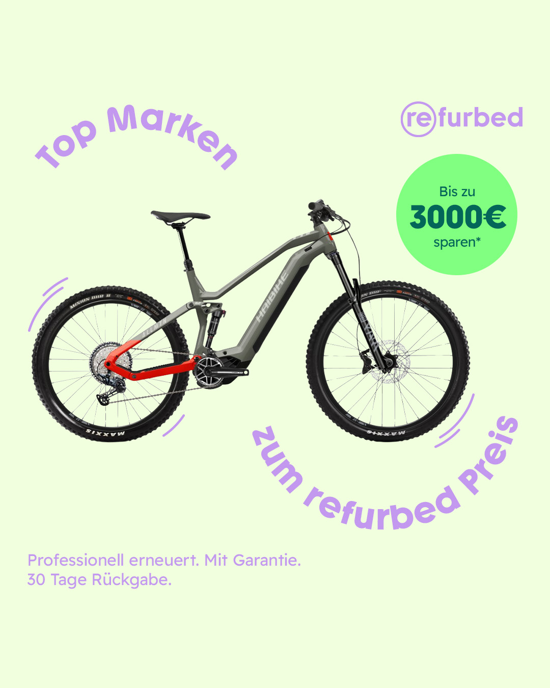 refurbed Facebook ad