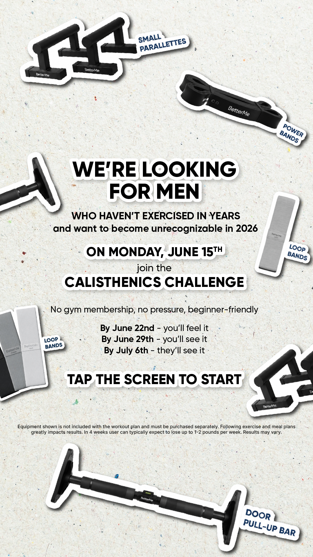 BetterMe Men Facebook ad