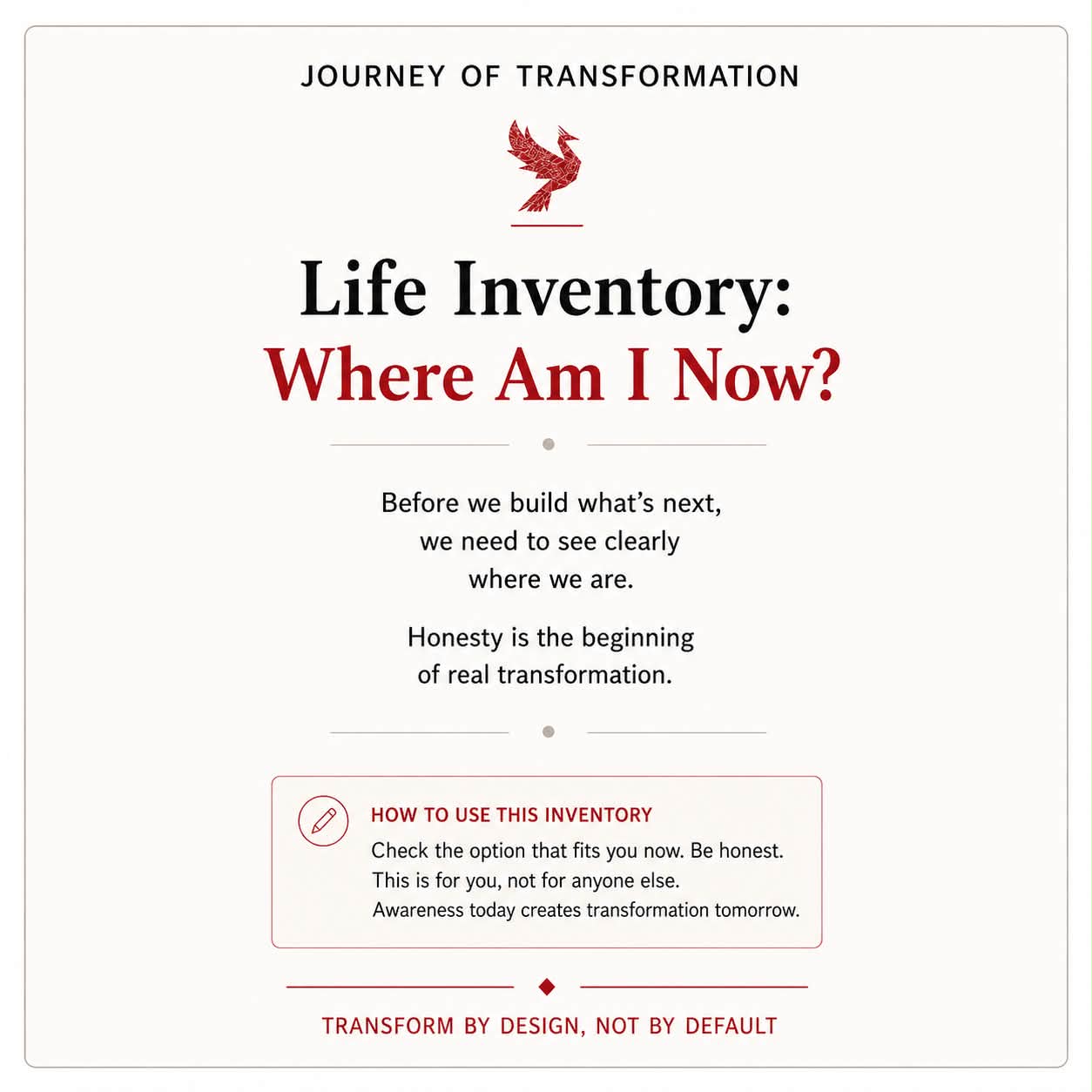 Maria Francu Facebook ad: Journey of Transformation