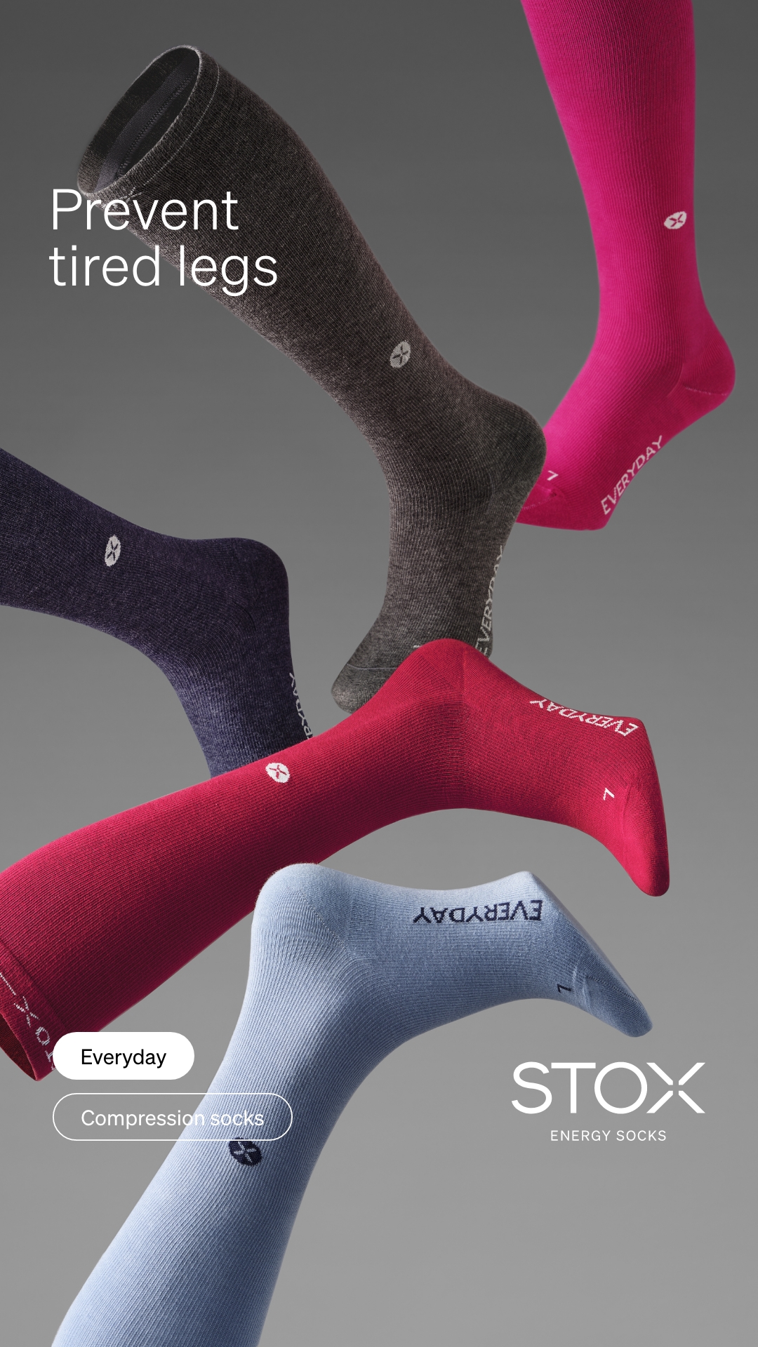 STOX Energy Socks Facebook ad