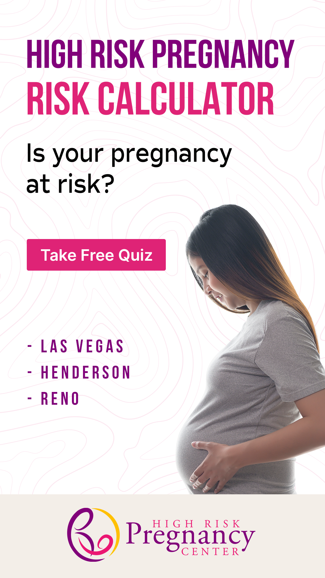 High Risk Pregnancy Center Facebook ad from Dec 6, 2023