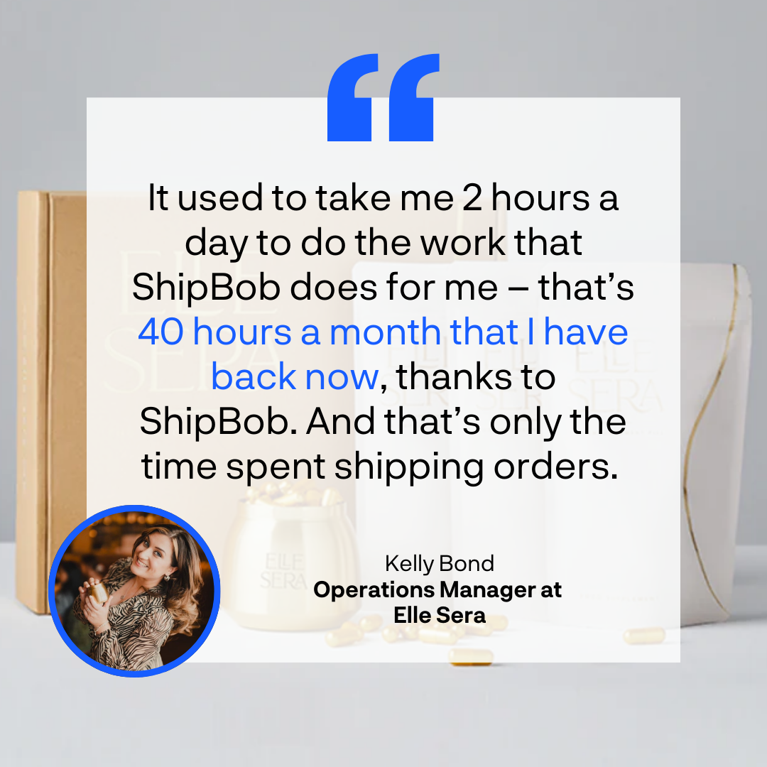 ShipBob Facebook ad
