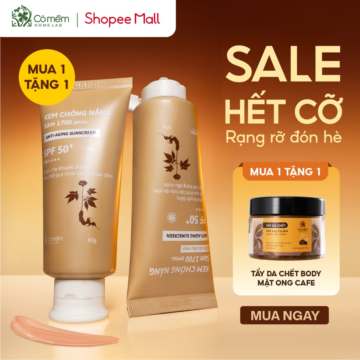 Cỏ mềm HomeLab Facebook ad