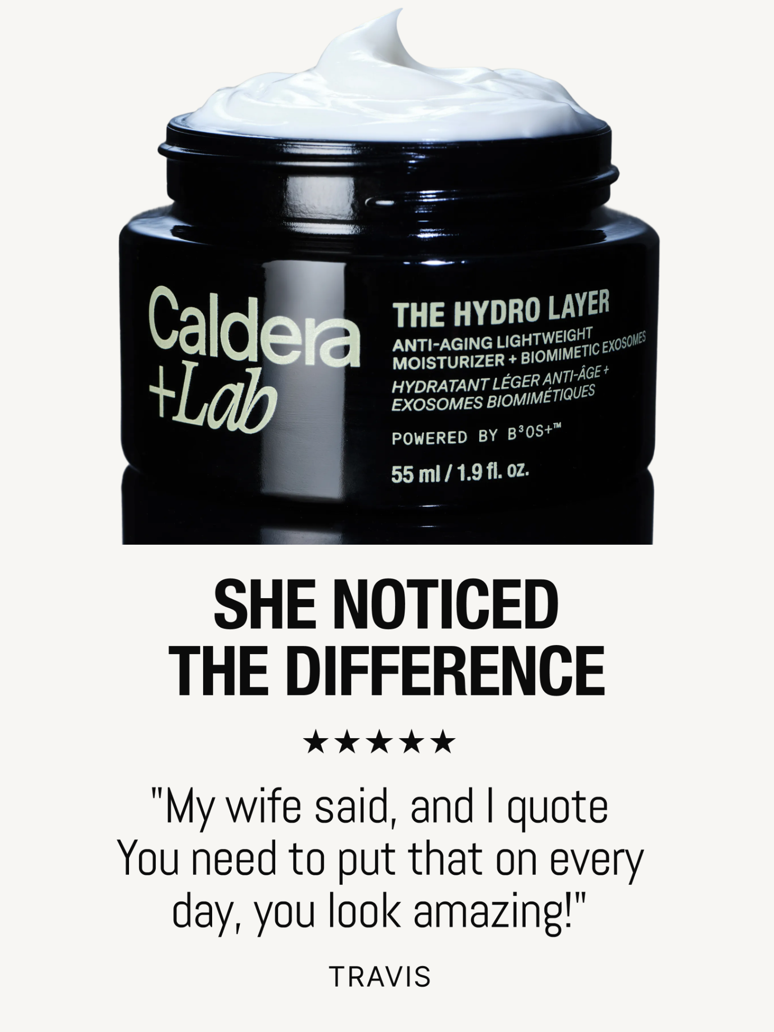 Caldera + Lab Facebook ad
