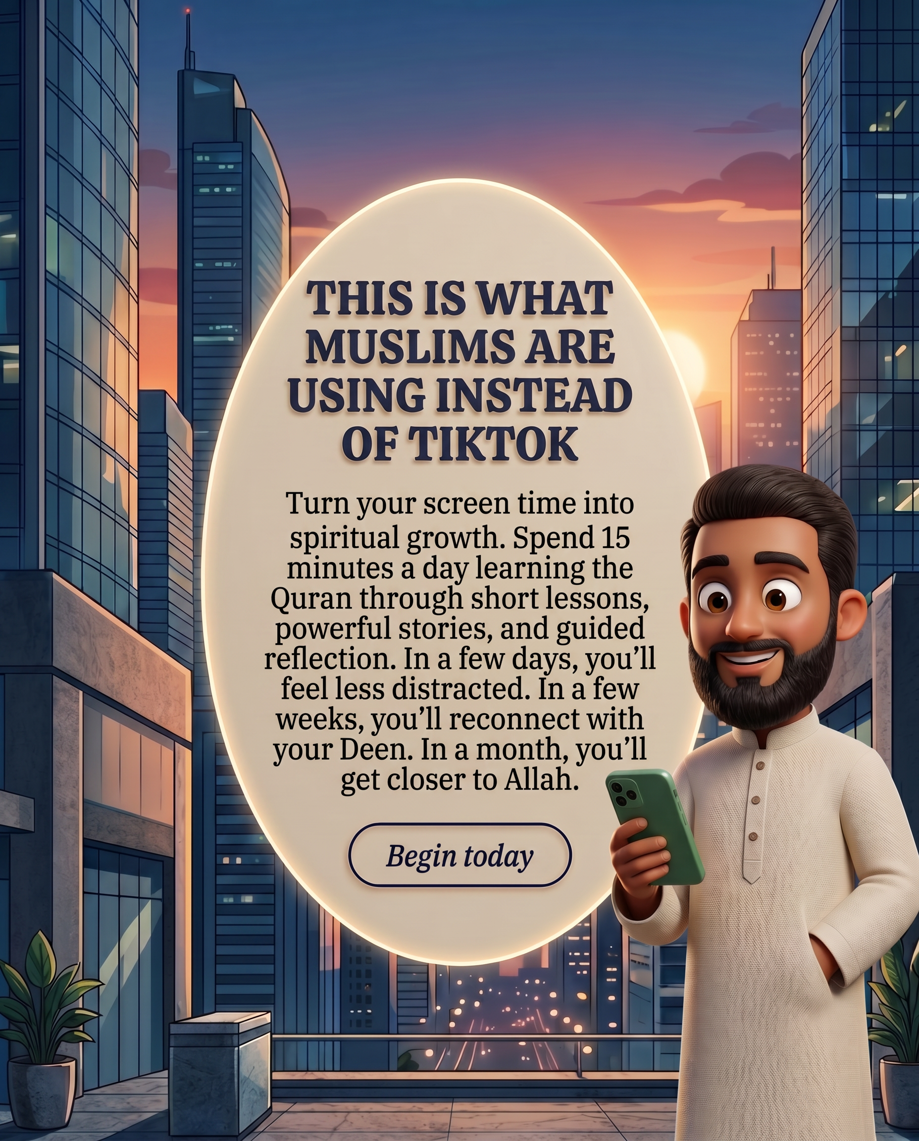 Imam Advice Daily Facebook ad