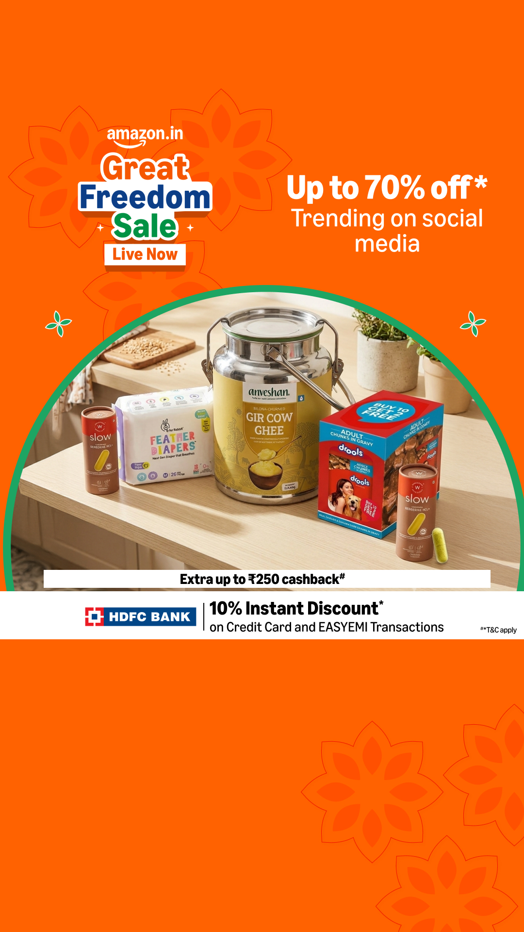 Amazon India Facebook ad