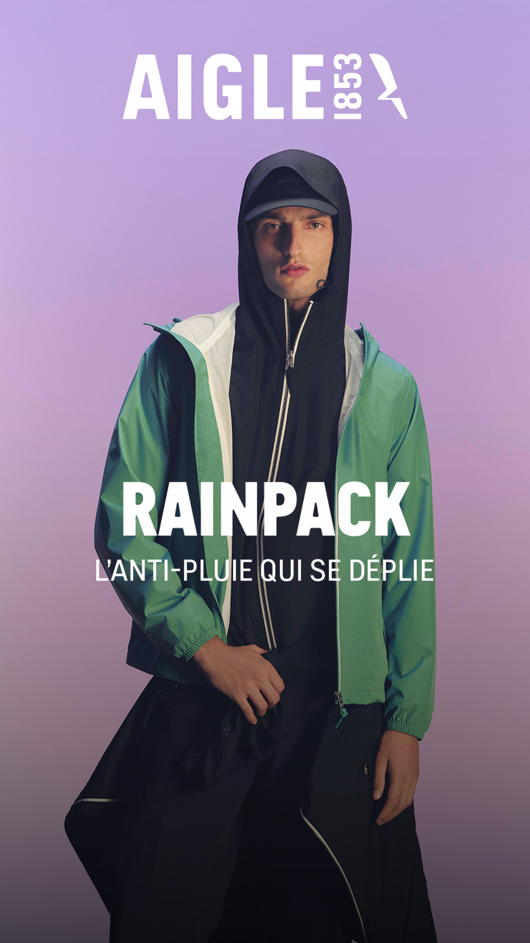 Au Vieux Campeur Facebook ad