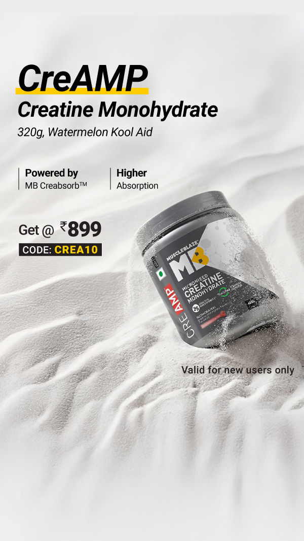 MuscleBlaze Facebook ad