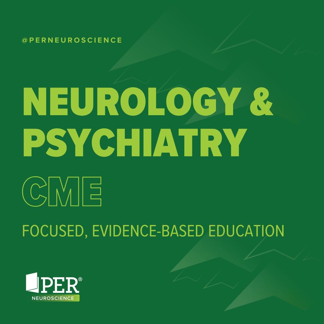 Physicians' Education Resource Facebook ad: Free Neurology CME.