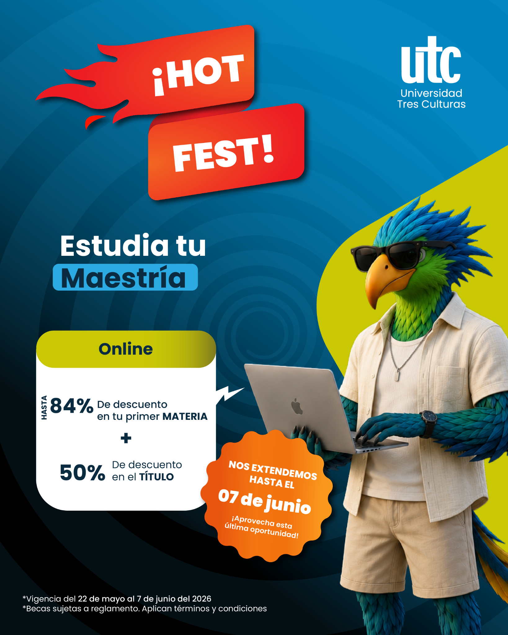 Universidad Tres Culturas - UTC Facebook ad