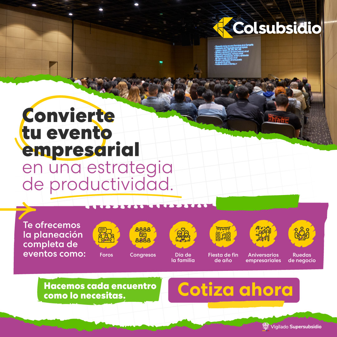 Colsubsidio Facebook ad from Jun 19, 2026