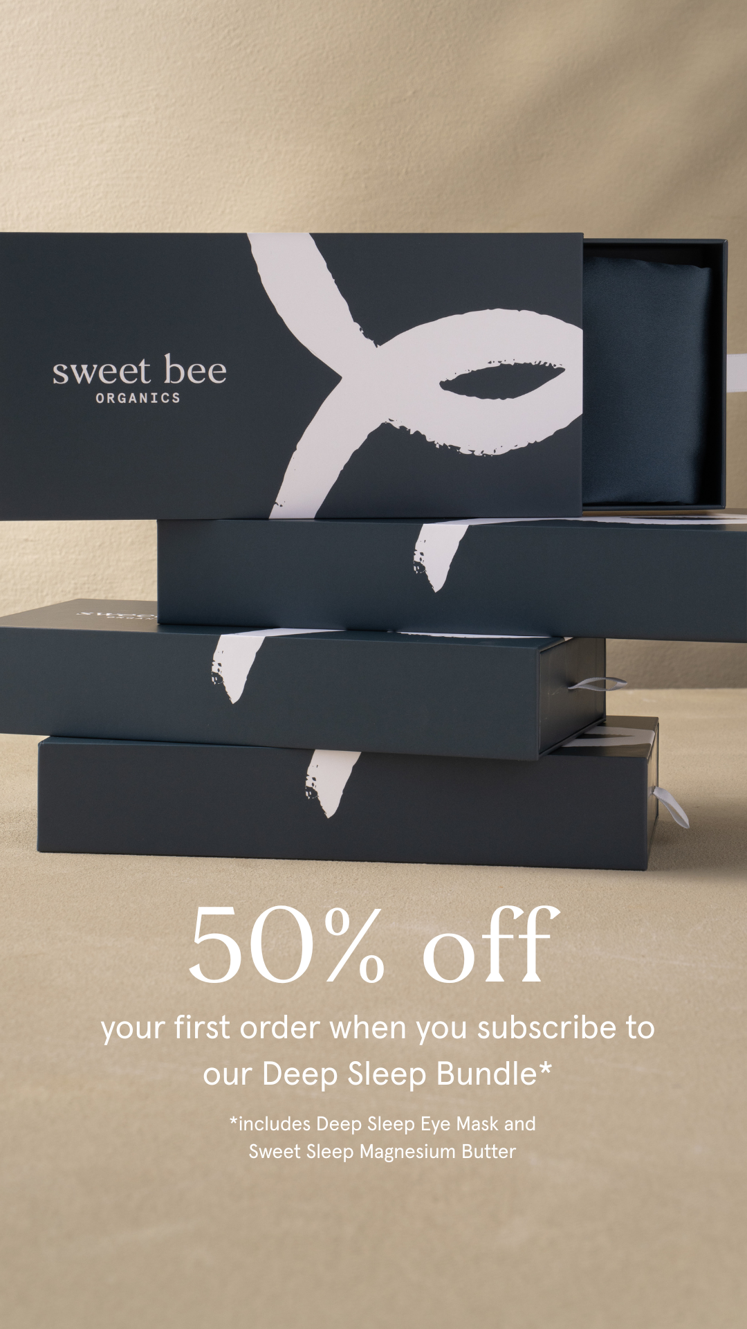 Sweet Bee Organics Facebook ad