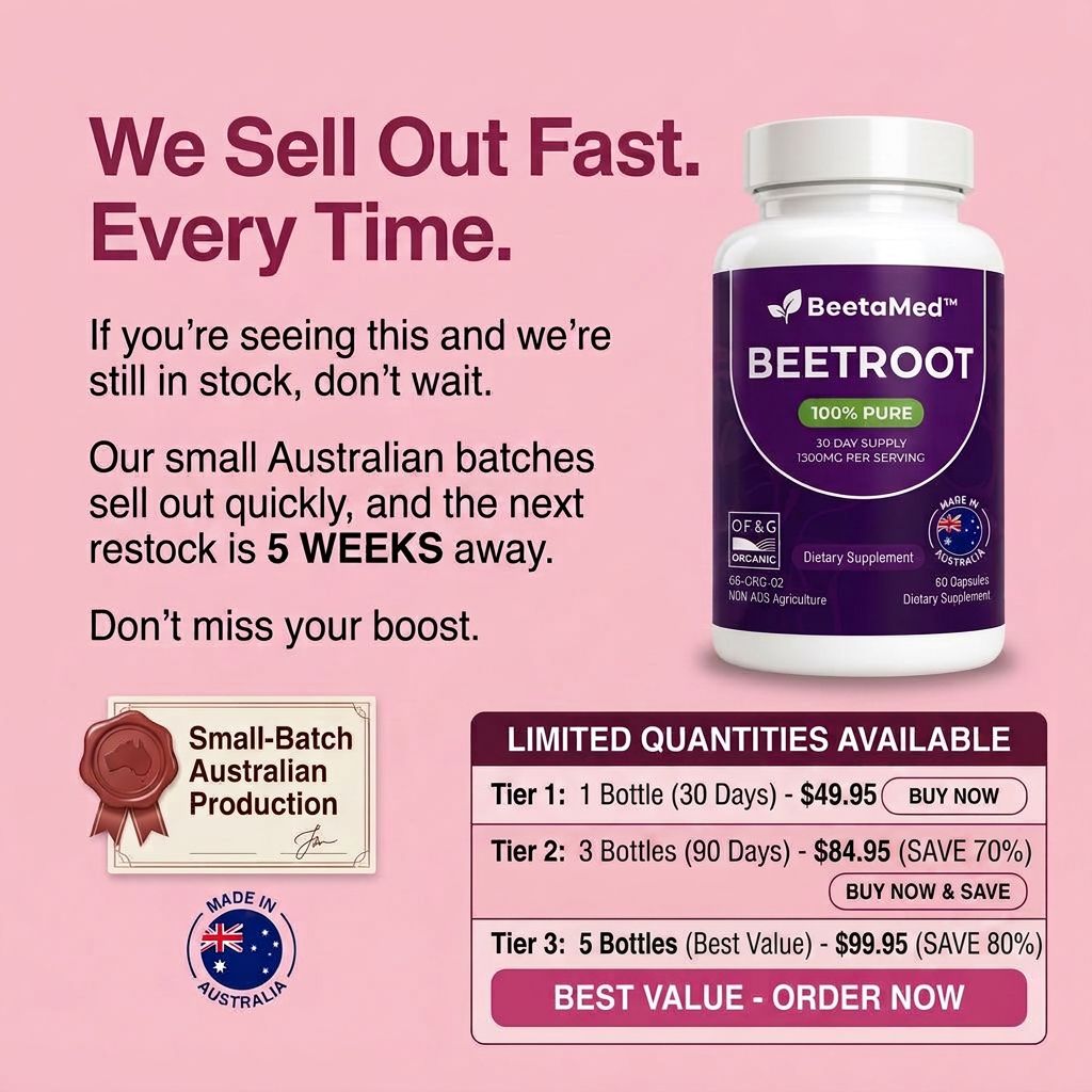 Vital Living Australia Facebook ad: Support stamina and heart health every day