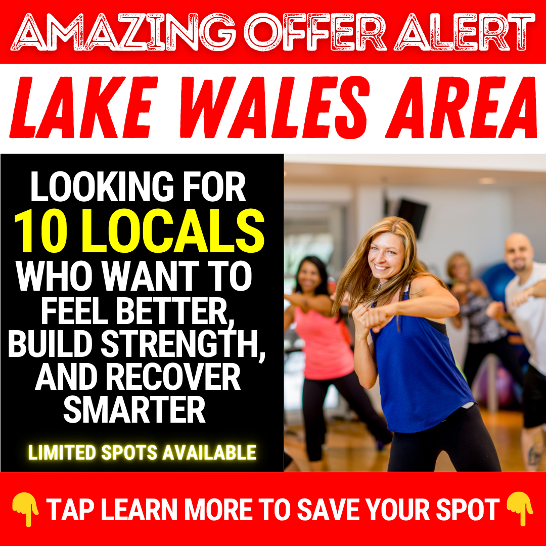 Revive Fitness & Recovery Center Facebook ad: Grand Opening in Lake Wells