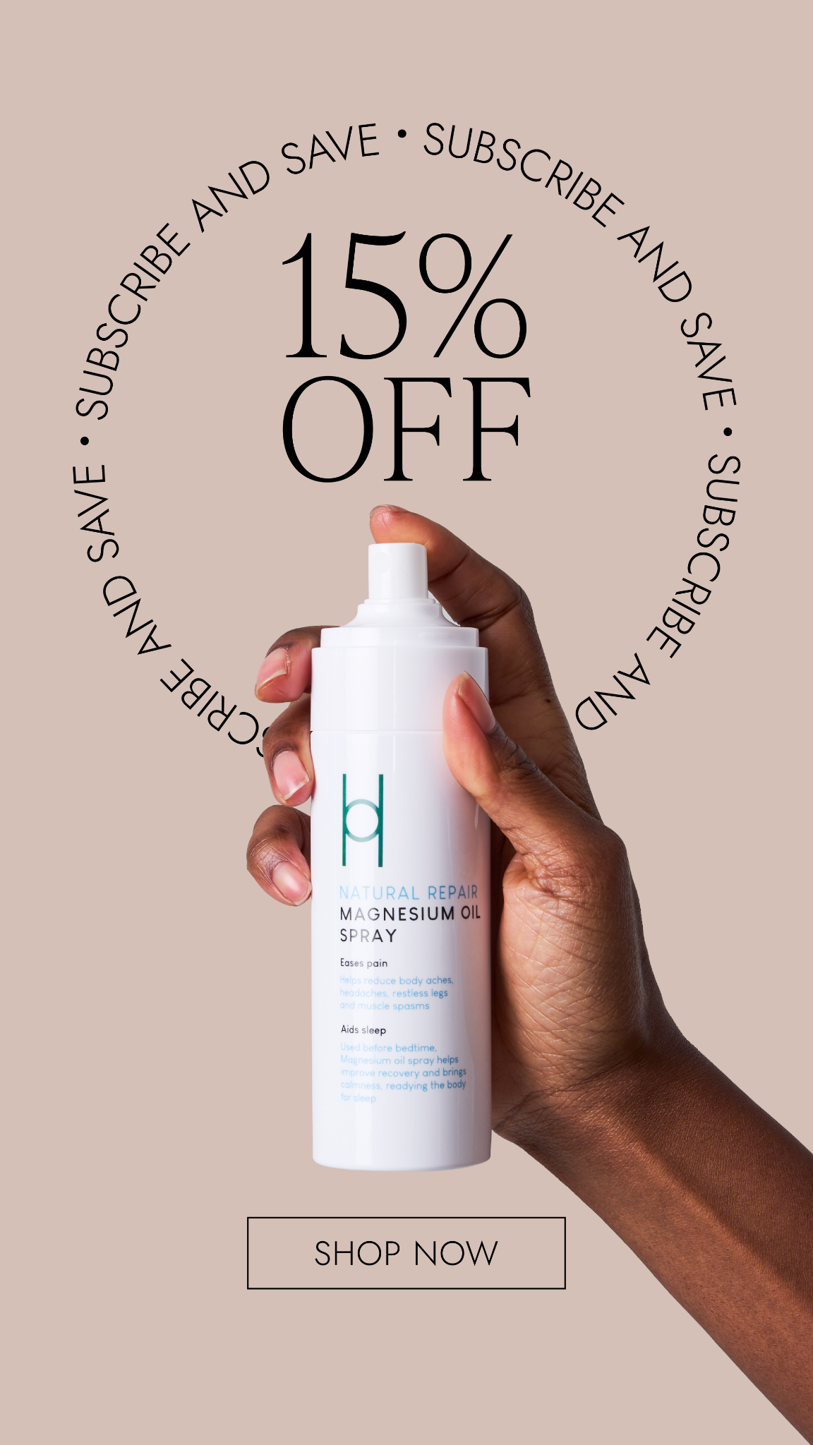 Harrogate Organics Company Facebook ad