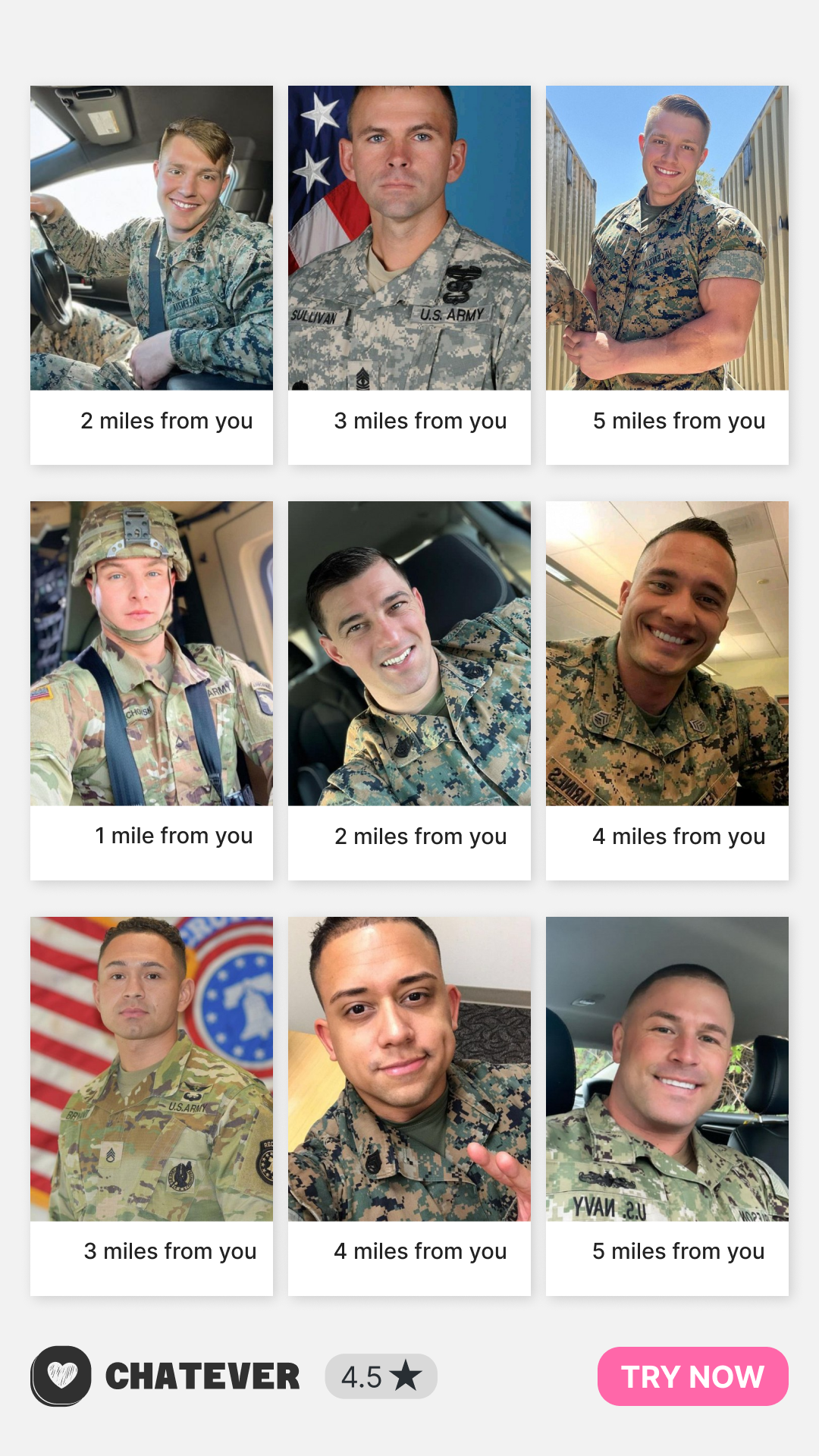 ChatEver - real dating app Facebook ad