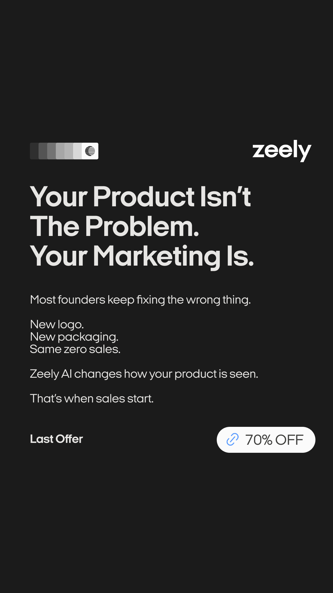 Zeely Facebook ad