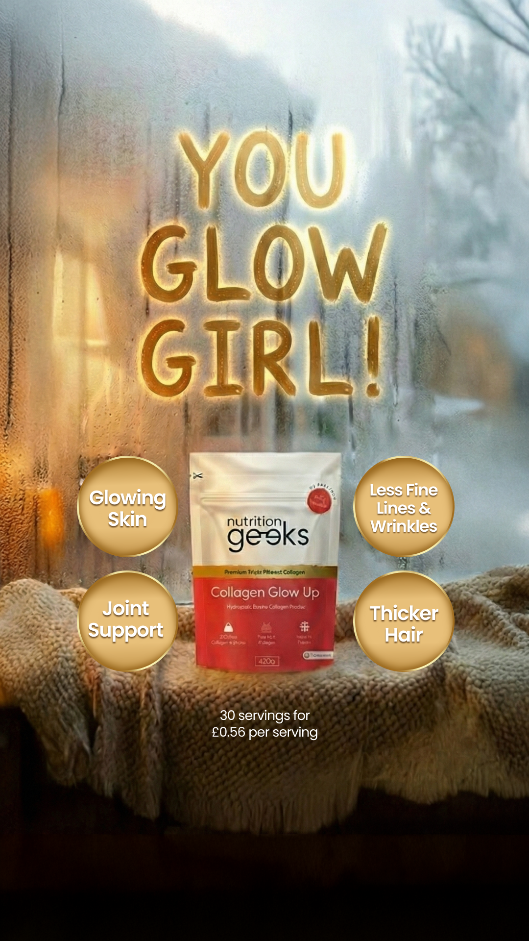 Nutrition Geeks Facebook ad