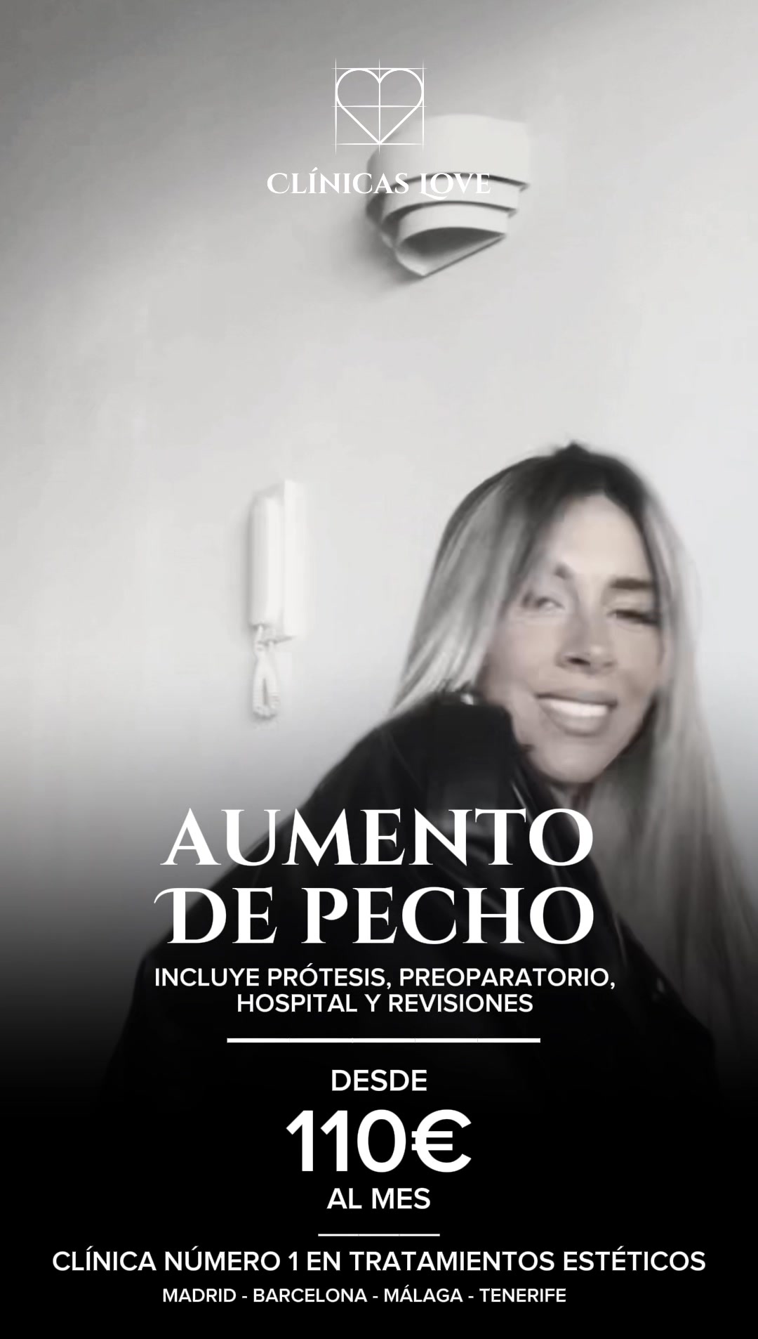 Clínicas Love Madrid - Cirugía y Medicina Estética Facebook ad: Aumenta tu confianza, no solo tu pecho