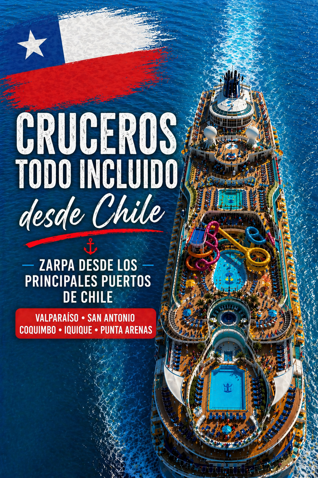 TrendingResults Travel Facebook ad: Cruceros 2026, Último Minuto para Familias y Parejas
