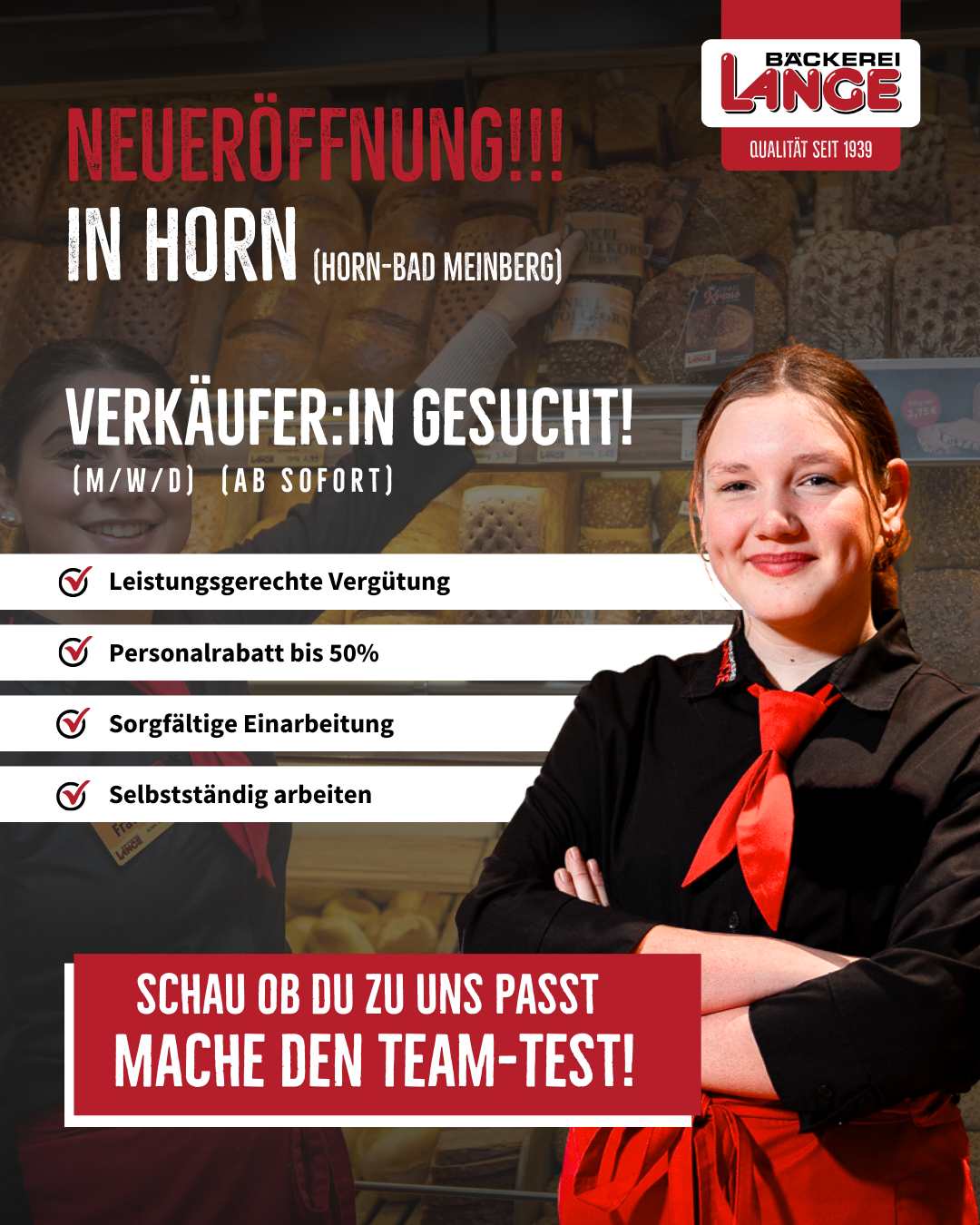 Bäckerei Lange Facebook ad