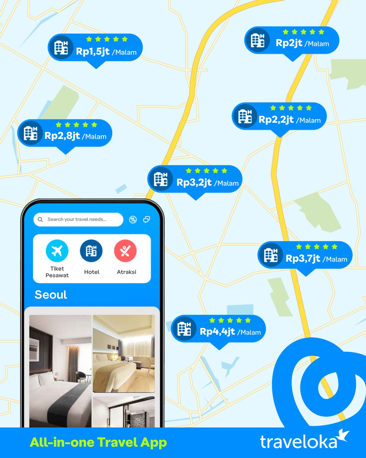 Traveloka Indonesia Facebook ad