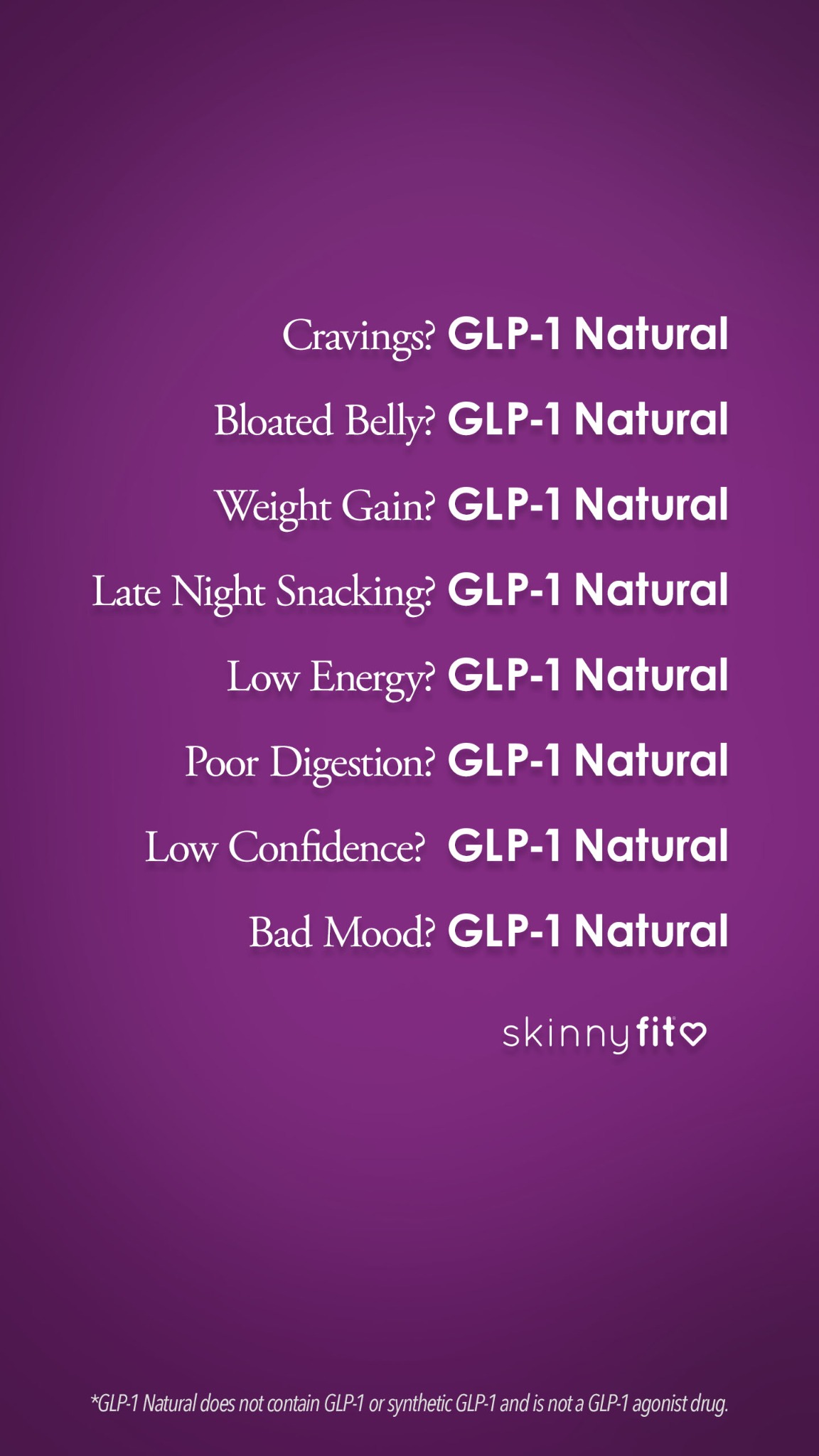 SkinnyFit Facebook ad