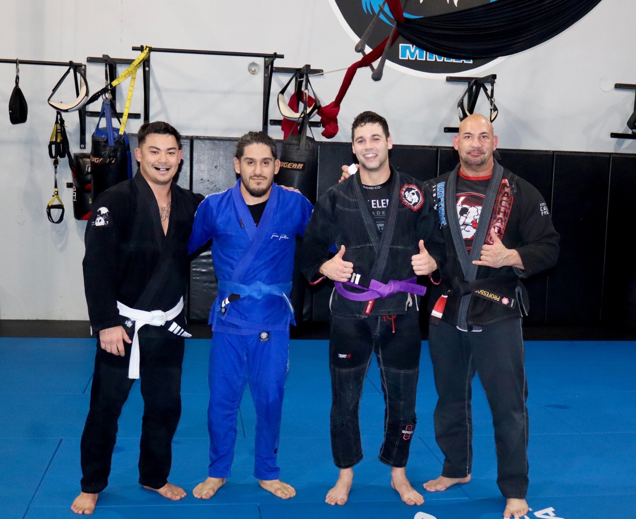 Riptide Martial Arts Academy Facebook ad: Free Adult Jiu Jitsu Intro Class!