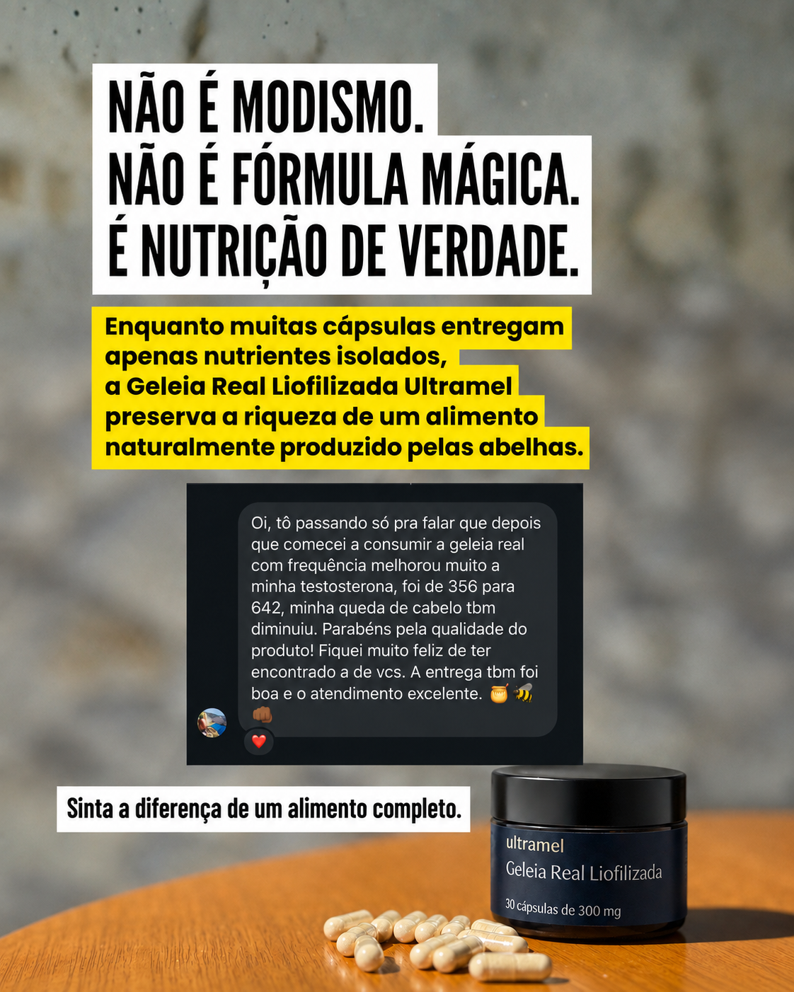 Ultramel Facebook ad