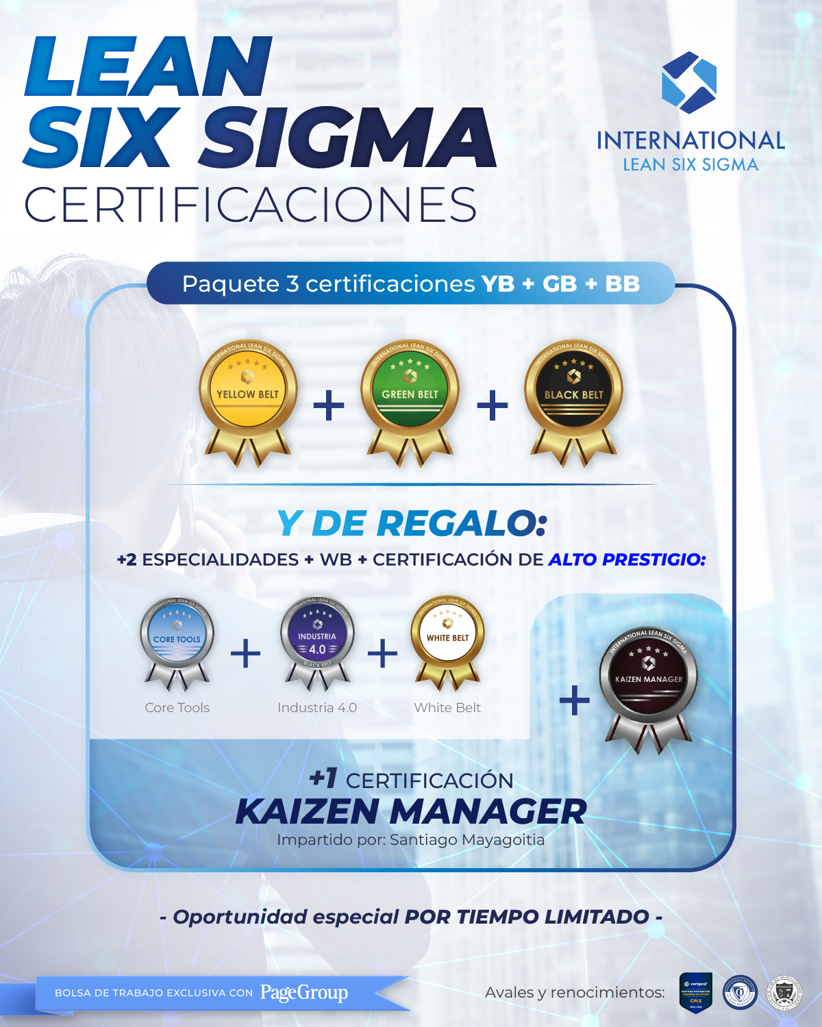 International Lean Six Sigma Facebook ad