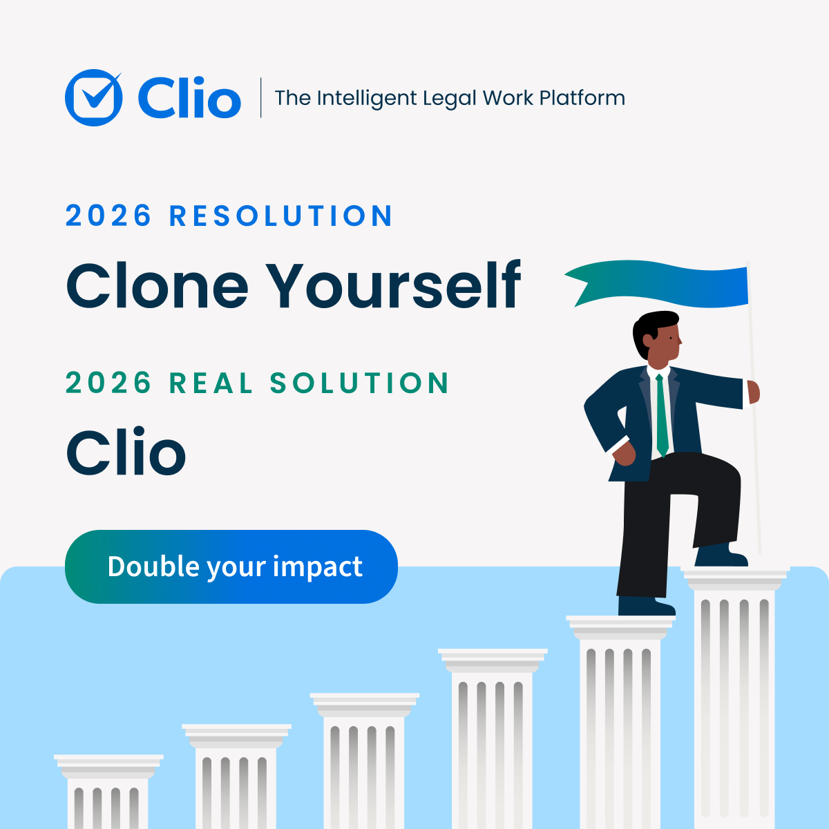 Clio - Cloud-Based Legal Technology Facebook ad
