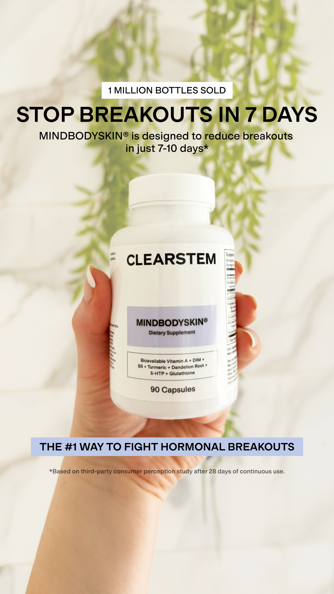 CLEARSTEM Skincare Facebook ad