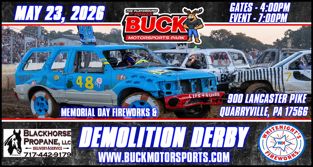 Buck Motorsports Park & Entertainment Complex Facebook ad