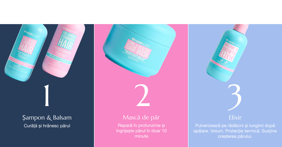 Hairburst Romania Facebook ad